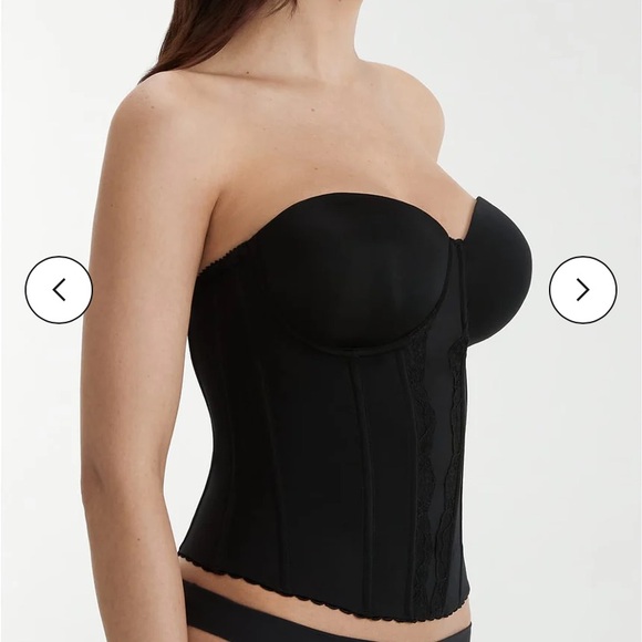 Bare necessities strapless corset bustier - Picture 3 of 4